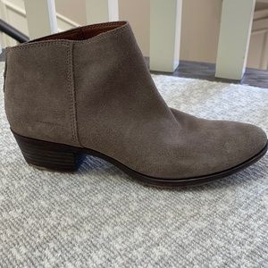 Lucky Brand Suede Ankle Booties